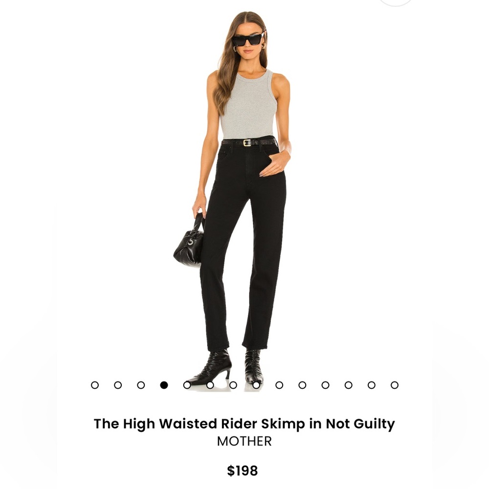 Women's Black High Waisted Pants